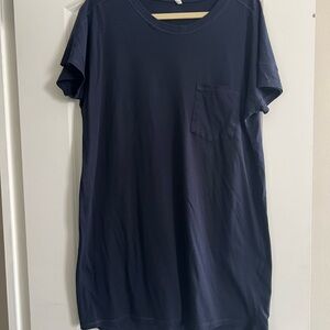 Intimissimi Navy Blue Short Sleeve Nightdress